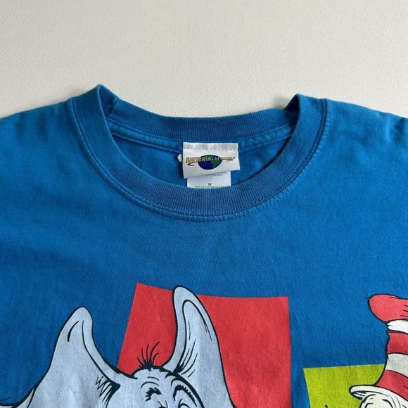 VINTAGE Dr. Seuss T-Shirt Adult Medium Universals Island of Adventure Universal - Picture 6 of 9